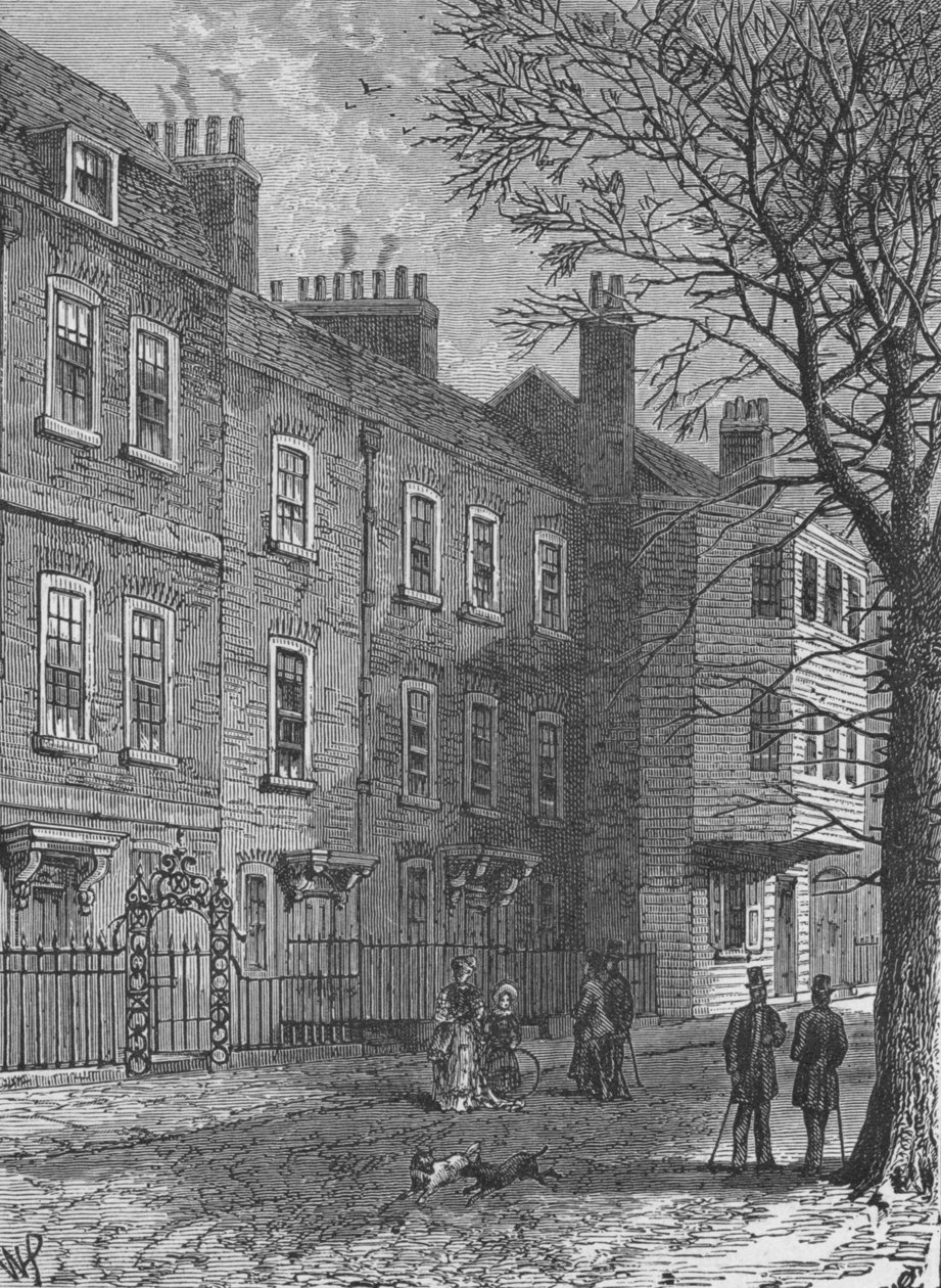 Church Row, Hampstead, 1890 da Unbekannt