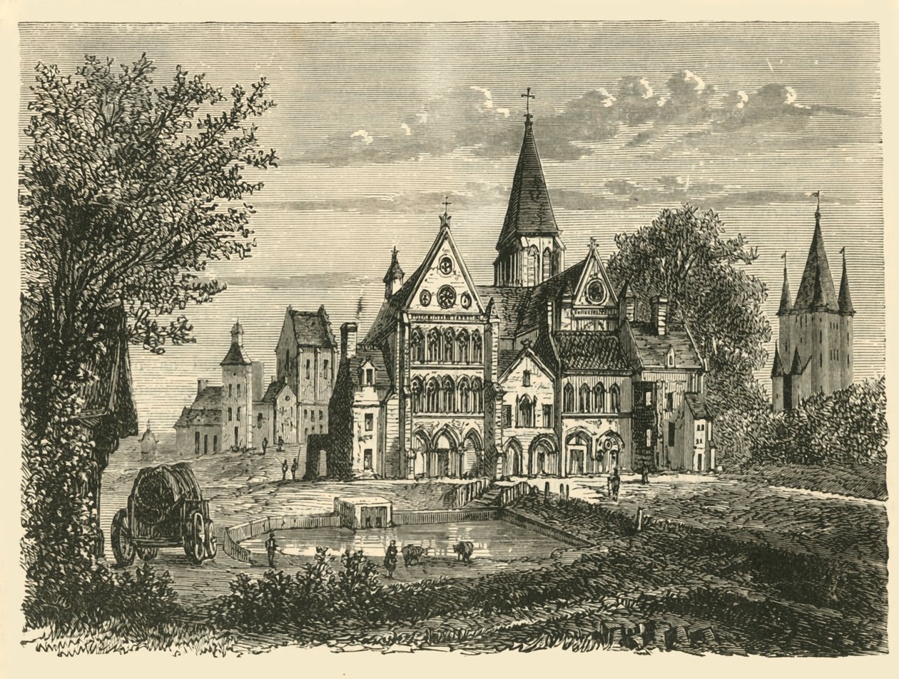 Chiesa e Torre del Tempio, Parigi, 1890 da Unbekannt