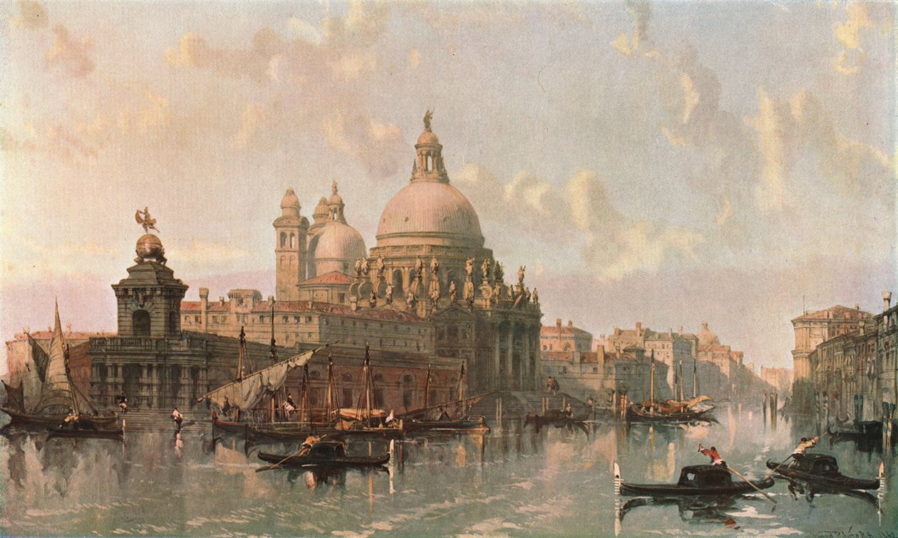 Chiesa di Santa Maria della Salute, Venezia, 1862, c1902 da Unbekannt