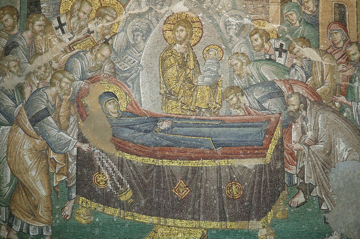 Chiesa di San Salvatore di Chora. La Dormizione della Vergine, Istanbul, Turchia da Unbekannt