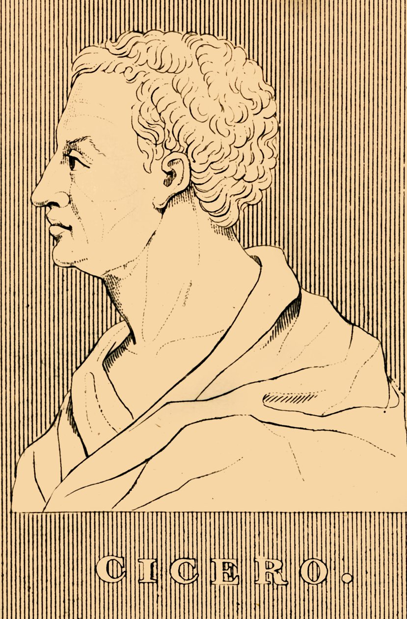 Cicerone, 106-43 a.C., 1830 da Unbekannt
