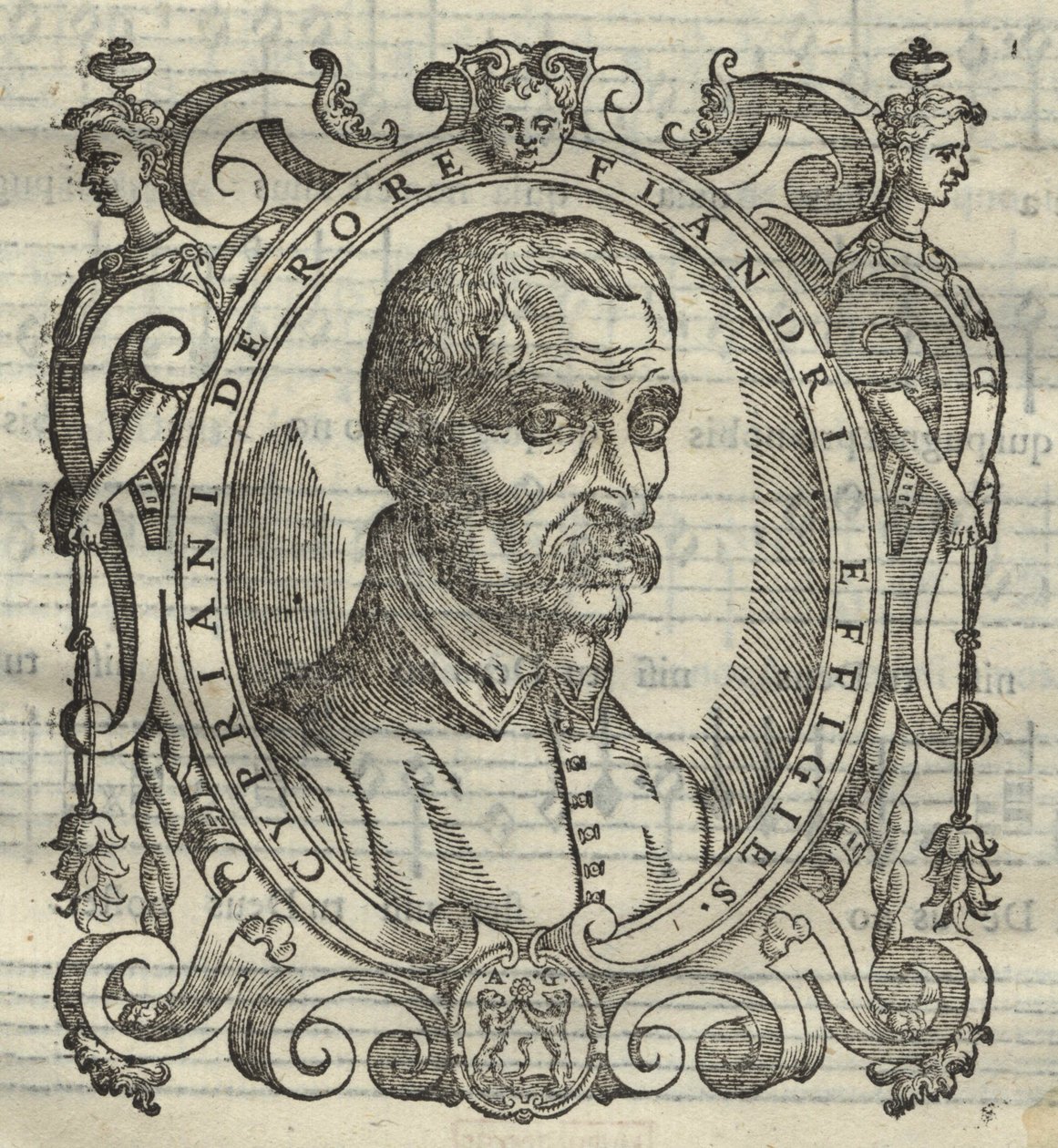 Cipriano de Rore 1515-1565 da Cypriani de Rore Sacrae Cantiones, 1584 da Unbekannt