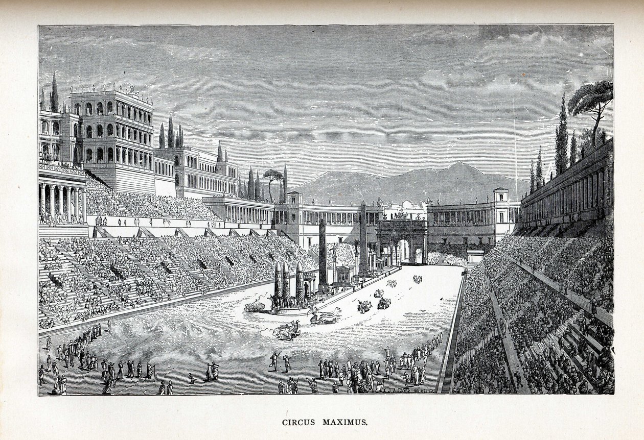 Circo Massimo, 1882 da Unbekannt
