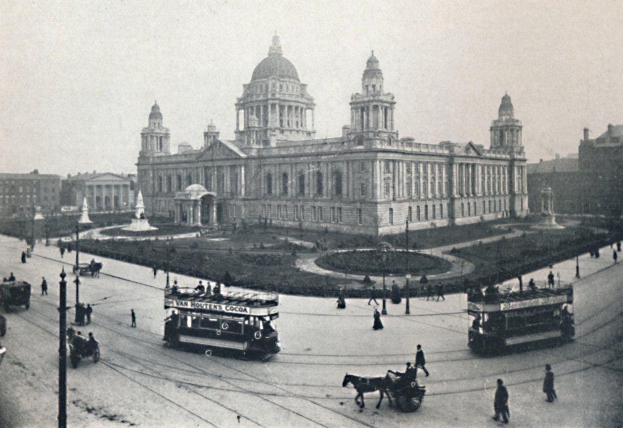 Municipio, Belfast, 1917 da Unbekannt