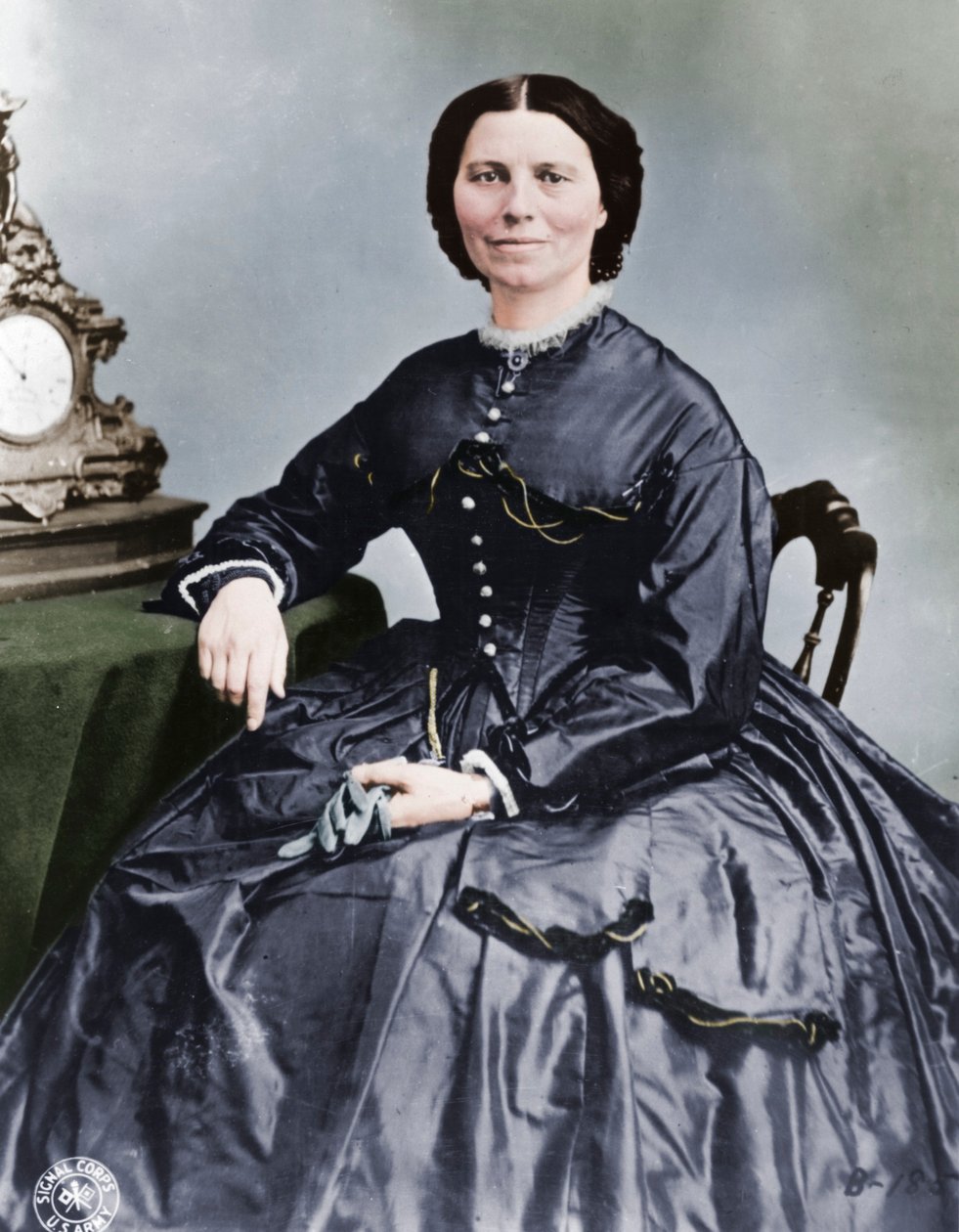 Clara Barton, fondatrice della Croce Rossa Americana da Unbekannt