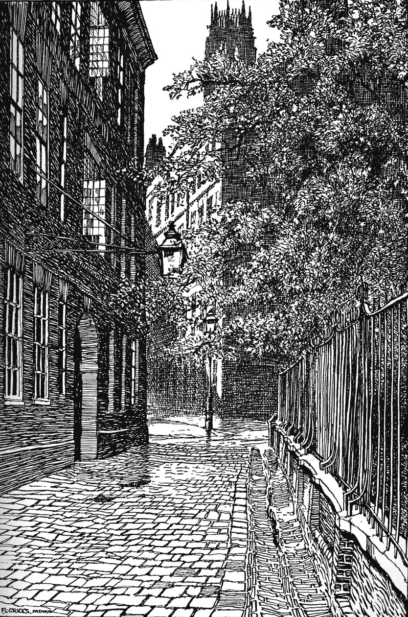 Cliffords Inn, vista verso nord, 1903 da Unbekannt