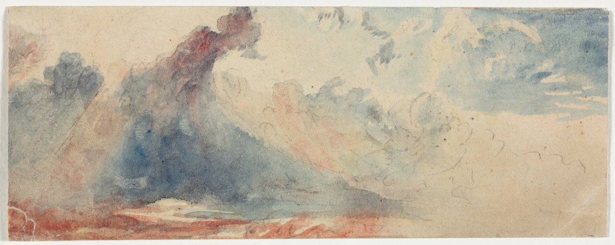 Studio di nuvole, 1800s da Unbekannt
