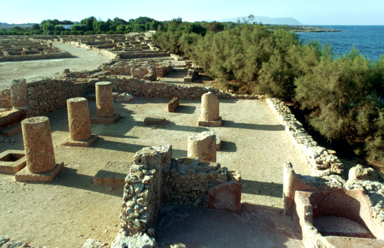 Rovine romane costiere, Tunisia, III secolo d.C. da Unbekannt