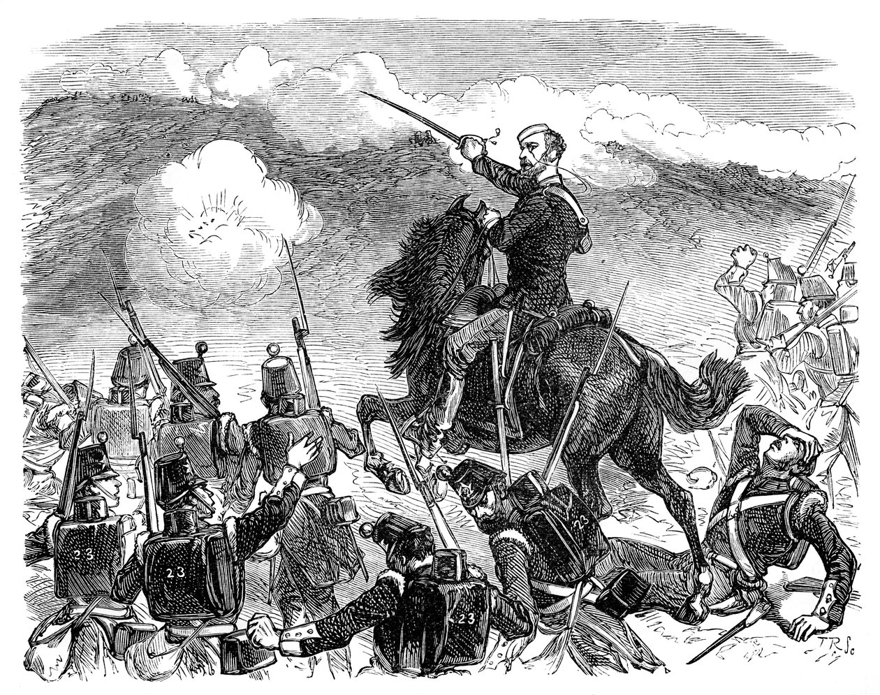 La brigata di Codrington nella battaglia dell