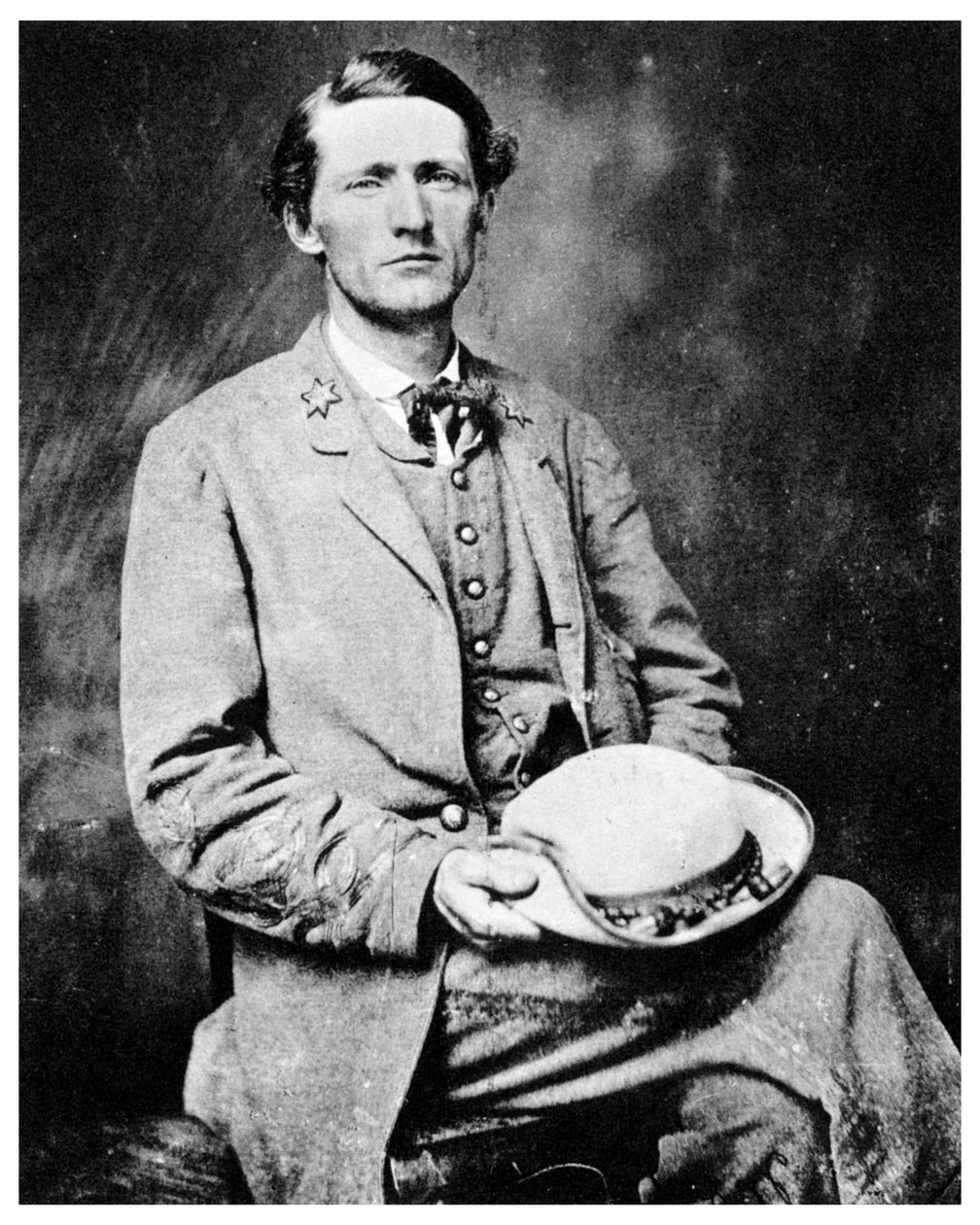 Colonnello John Singleton Mosby, soldato confederato americano, 1860 da Unbekannt