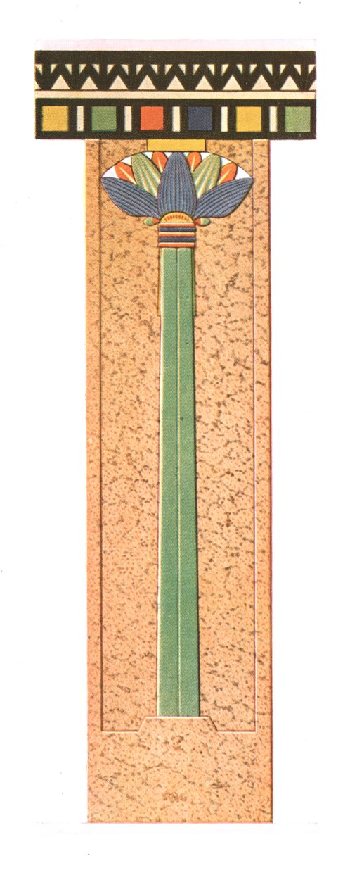 Colonna, Zawijet el Metin, Egitto, 1928 da Unbekannt