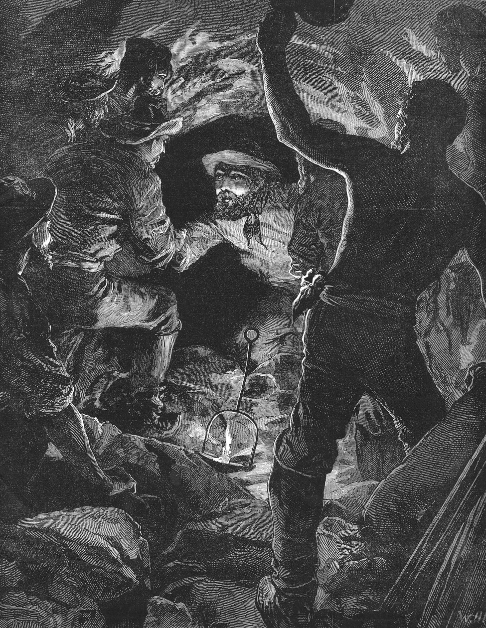 Completamento del Tunnel del San Gottardo sotto le Alpi, 1880 da Unbekannt
