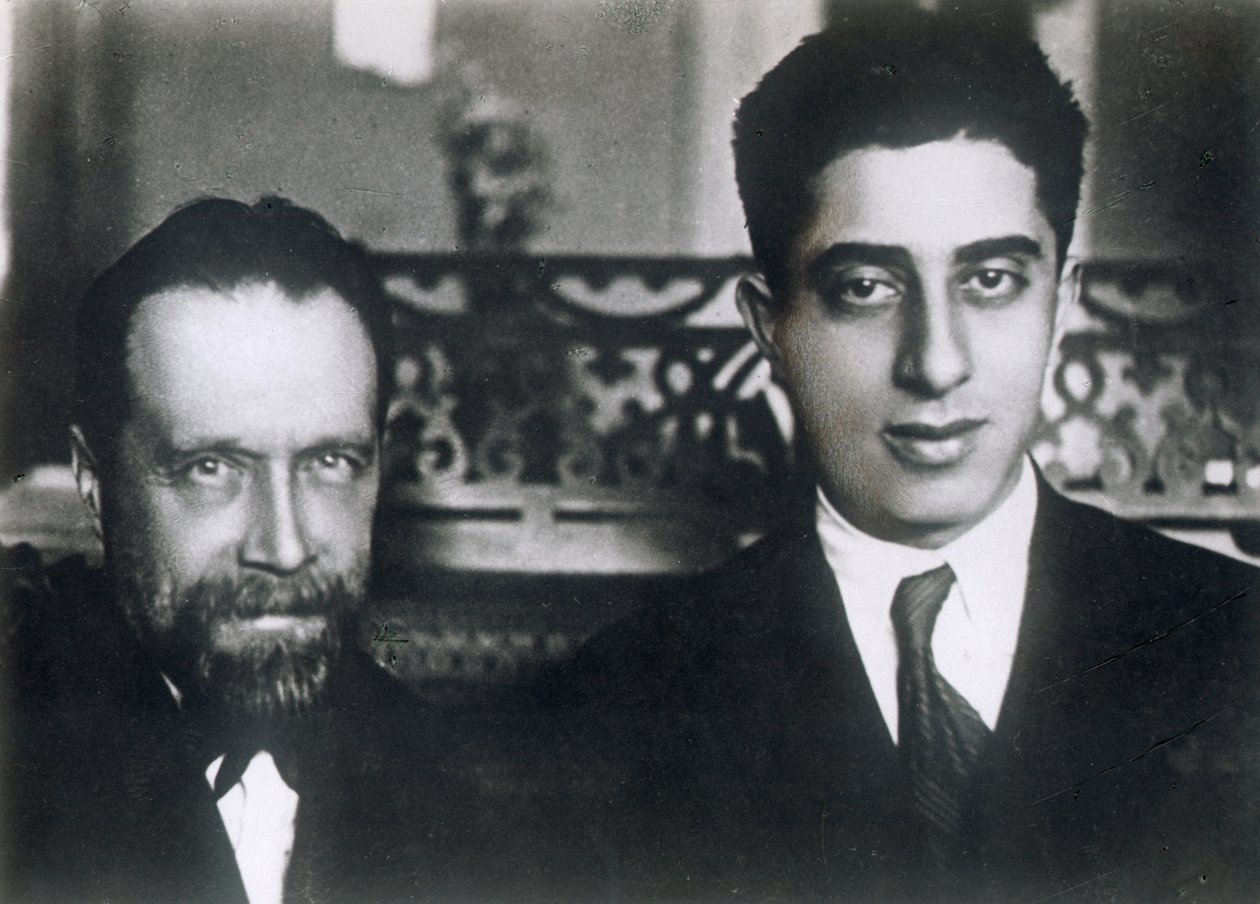 Compositori Nikolai Myaskovsky e Aram Khachaturian da Unbekannt