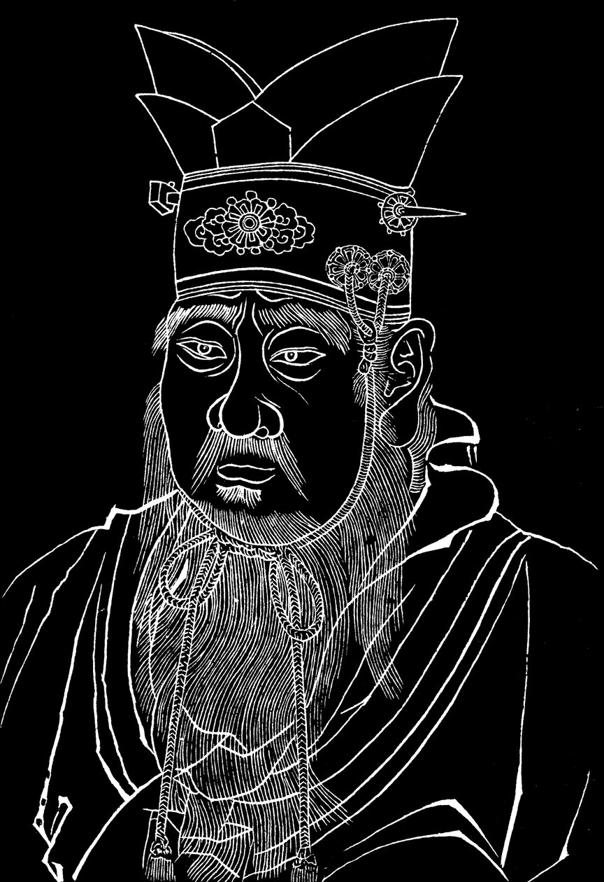 Confucio 551-479 a.C., filosofo cinese da Unbekannt