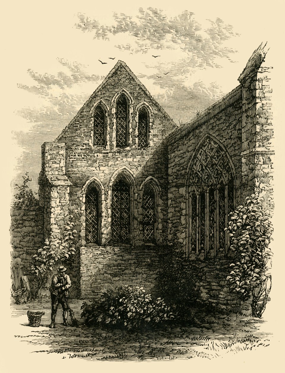 Corte del Concistoro, Chiesa di San Salvatore, 1820, c1878 da Unbekannt