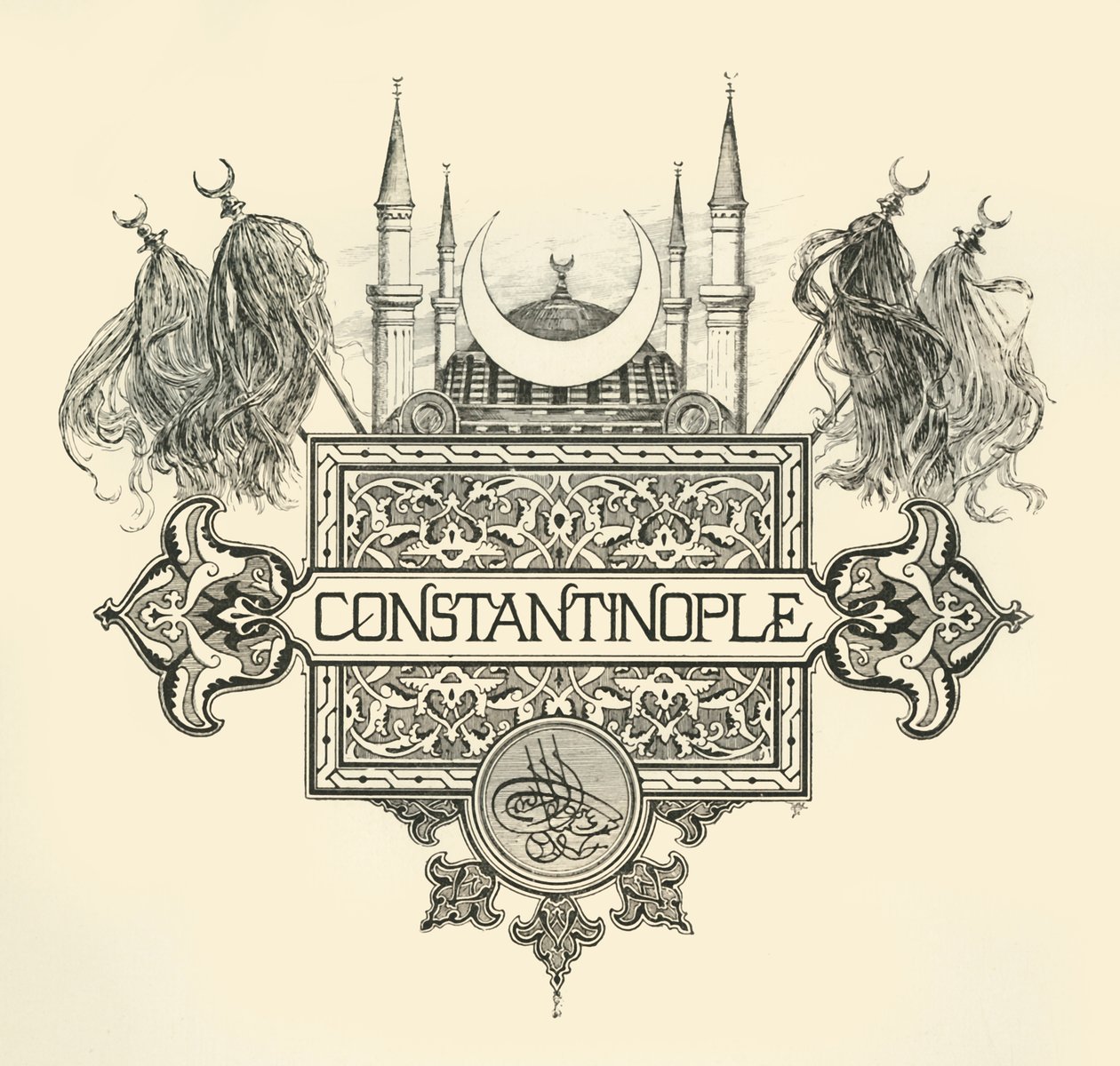 Costantinopoli, fine XIX-inizio XX secolo da Unbekannt