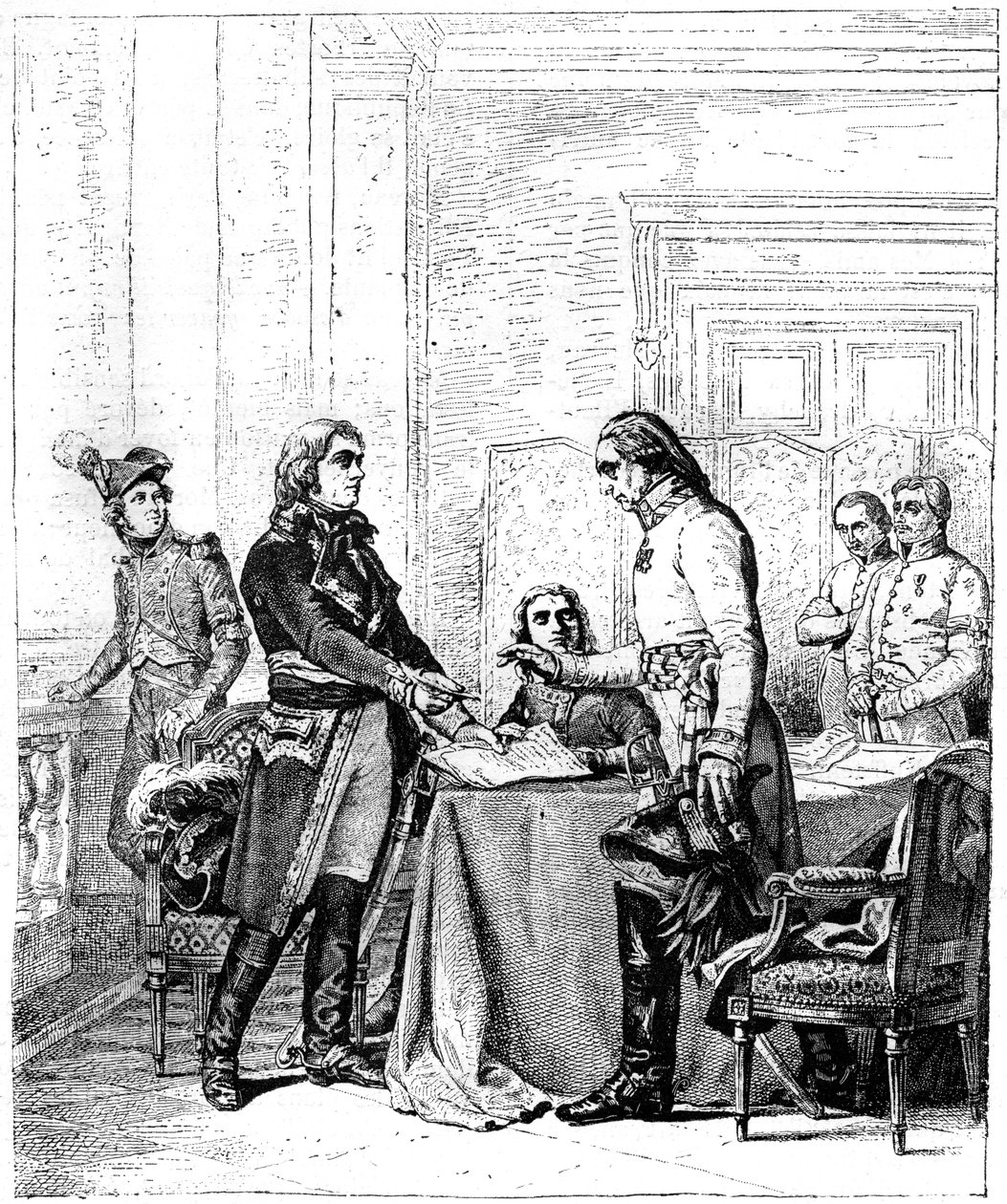 Convenzione dopo la battaglia di Marengo, Italia, 15 giugno 1800, 1882-1884 da Unbekannt