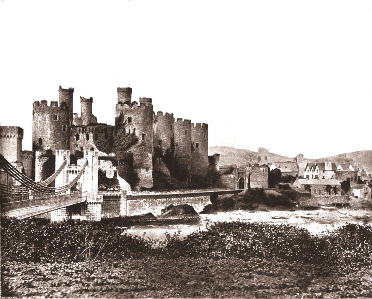 Castello di Conway, Galles del Nord, 1894 da Unbekannt