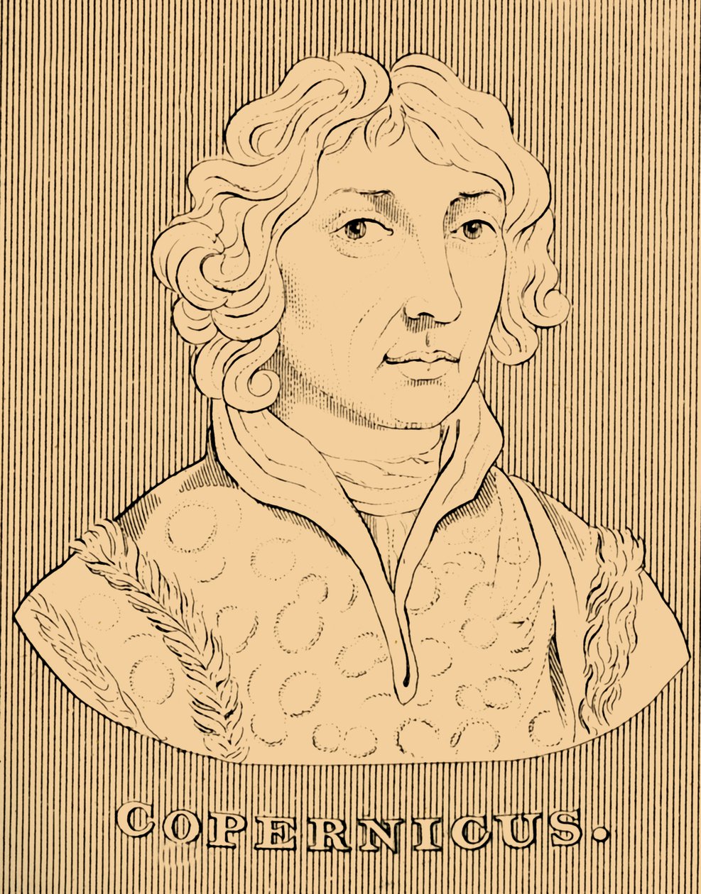 Copernico, 1473-1543, 1830 da Unbekannt