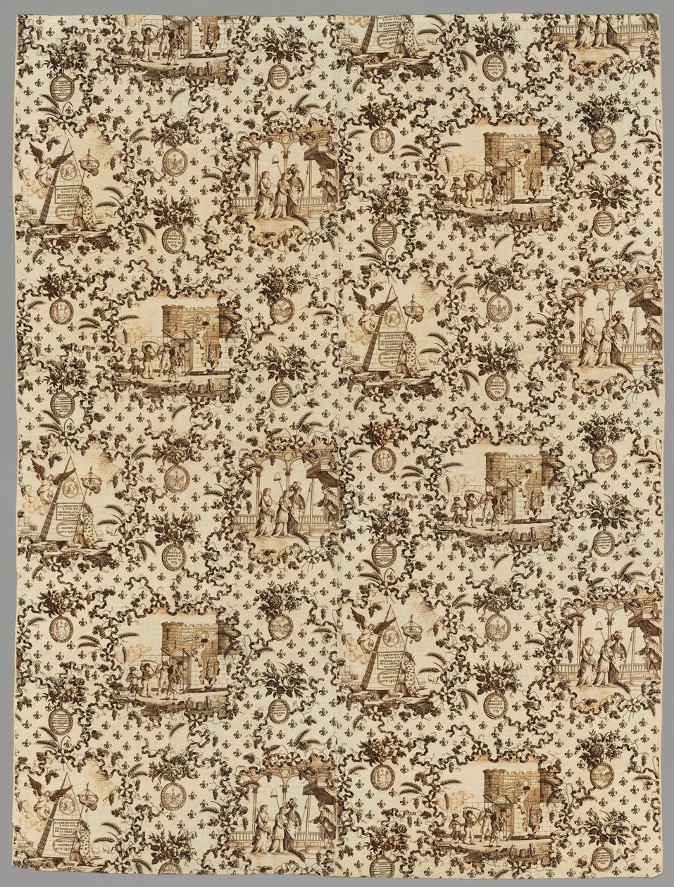 Lino stampato a rame, 1789-1791 da Unbekannt