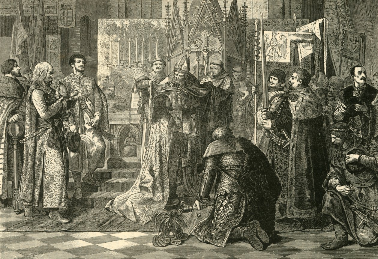 Incoronazione a Cracovia di Luigi I d