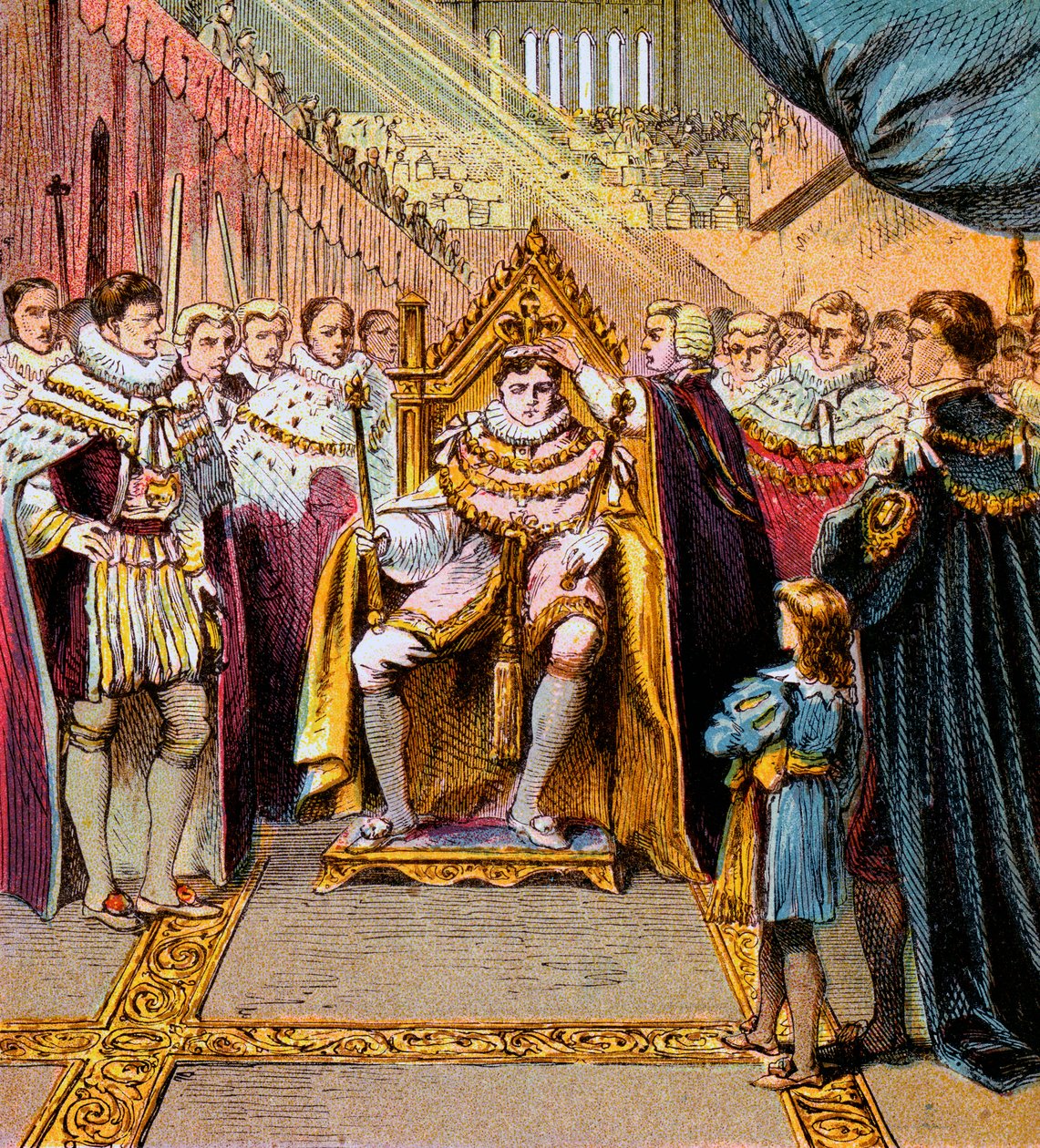 Incoronazione di Giorgio IV, 1820, c1850s da Unbekannt
