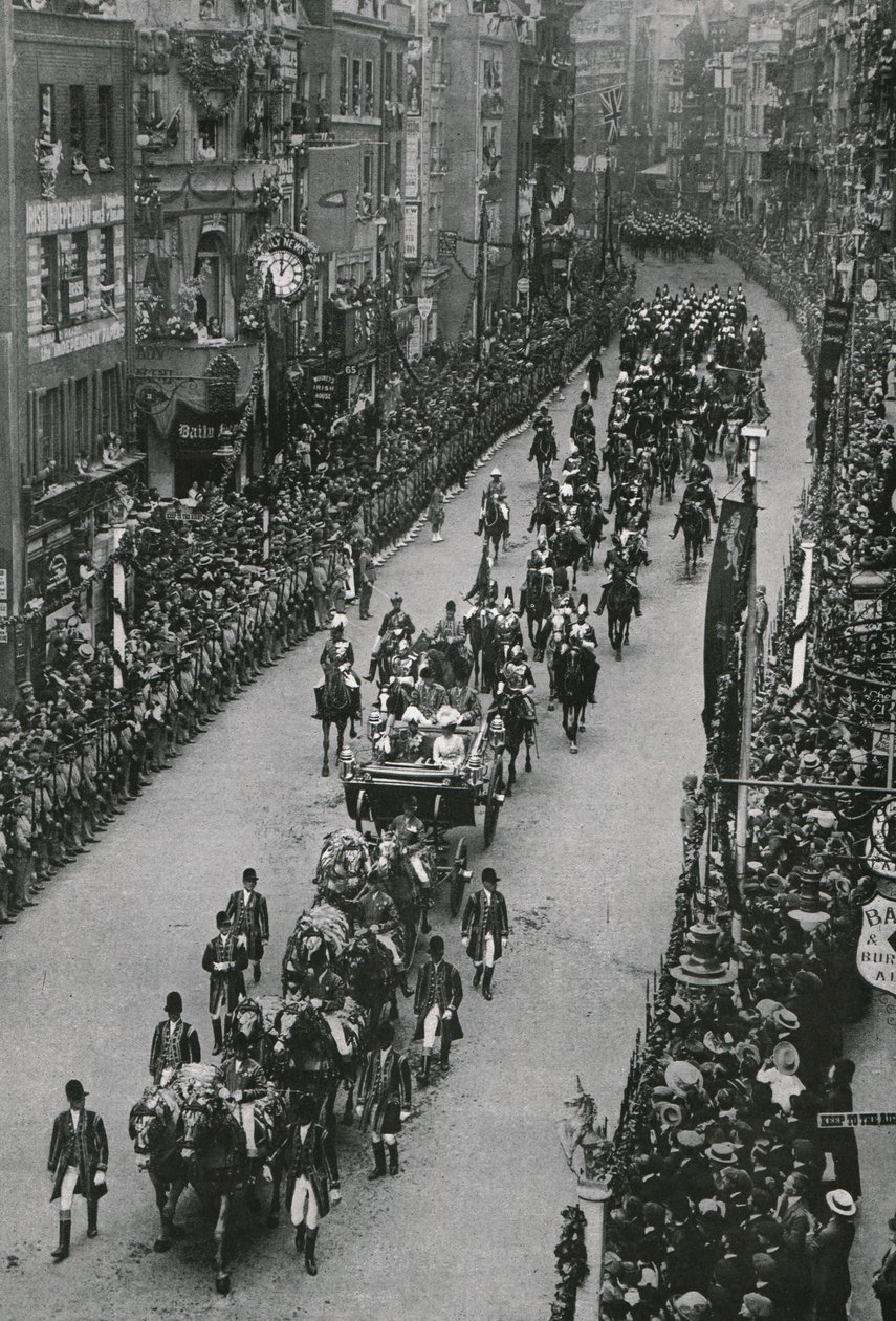 Incoronazione di Re Giorgio V e Regina Maria, Londra, 1911 da Unbekannt