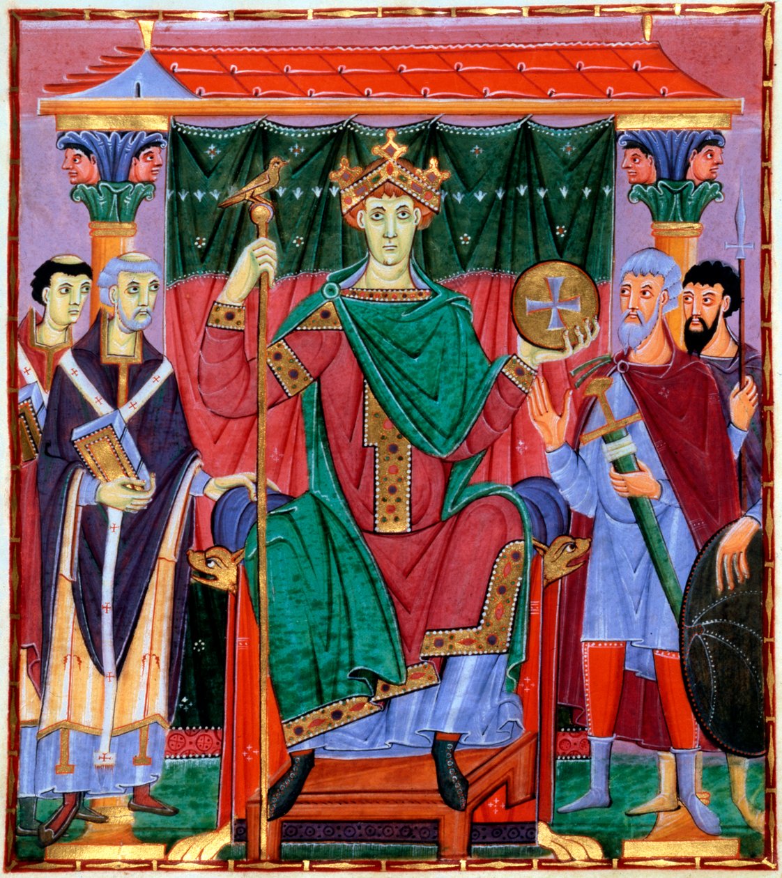 Incoronazione di Ottone III, re tedesco da Unbekannt