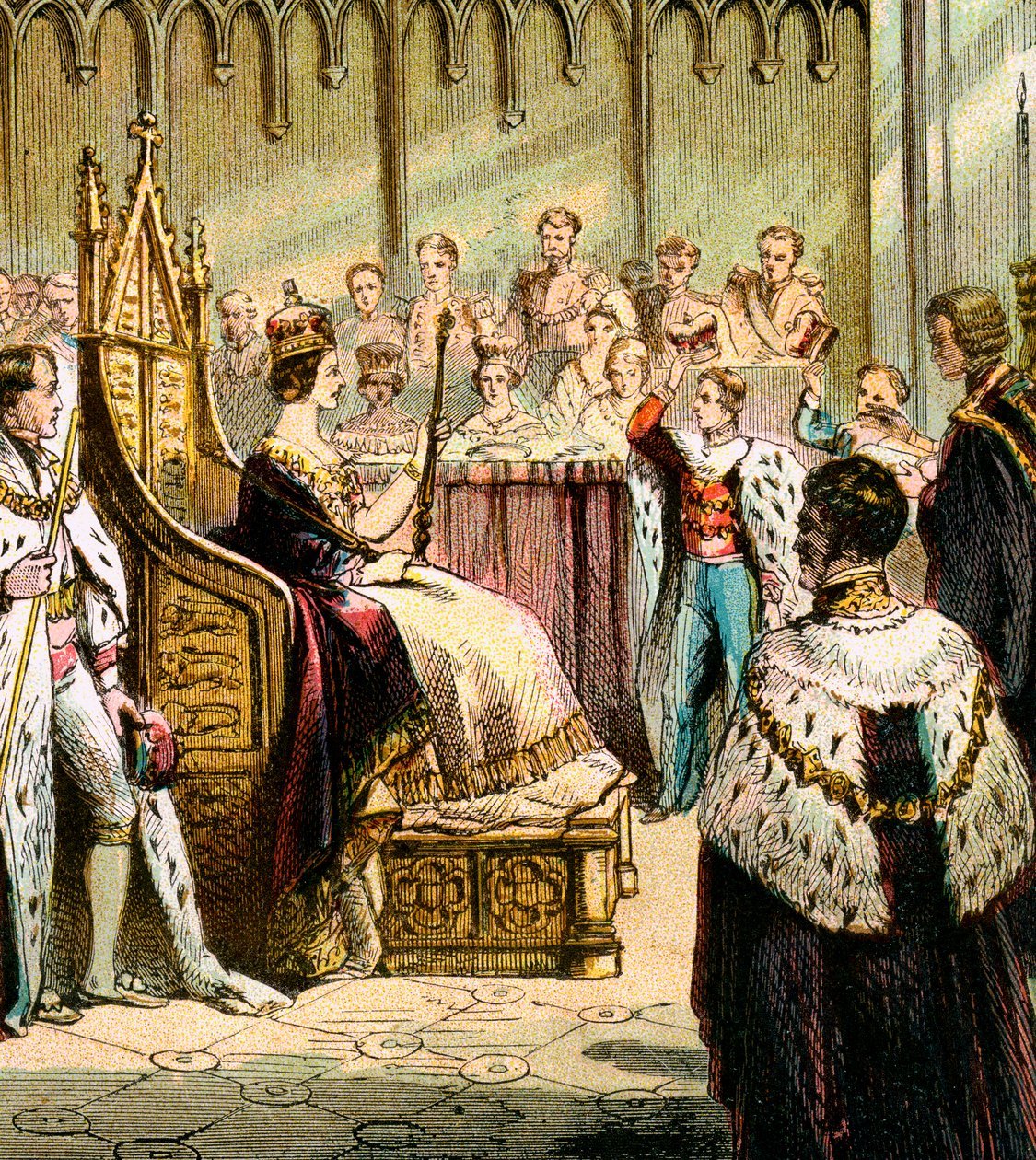 Incoronazione di Vittoria, 1837, c1850s da Unbekannt