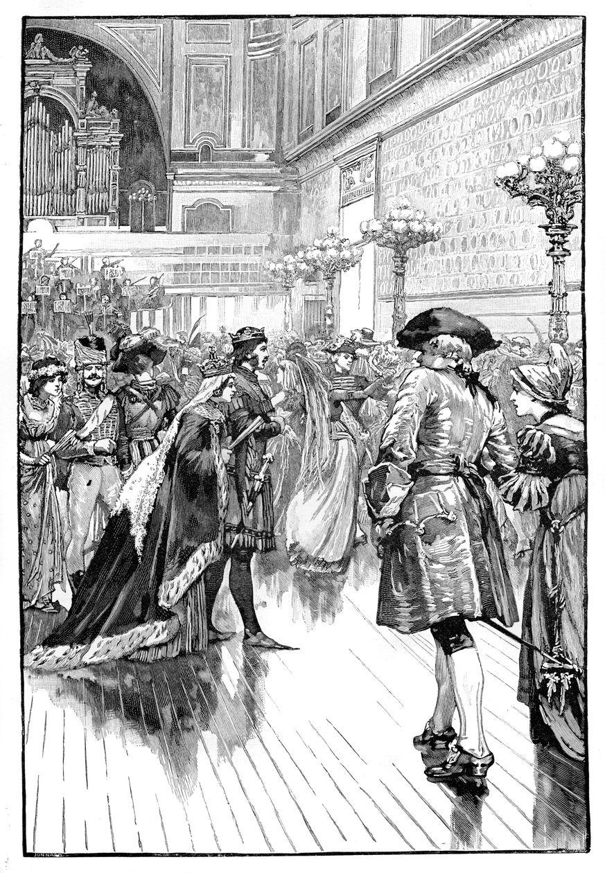 Ballo in maschera a Buckingham Palace da Unbekannt
