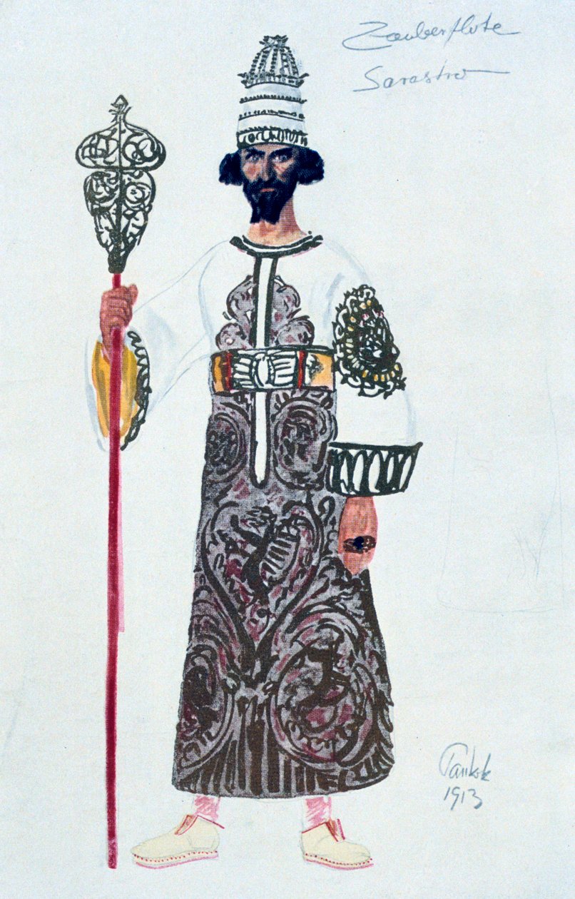 Costume per Sarastro, 1913 da Unbekannt