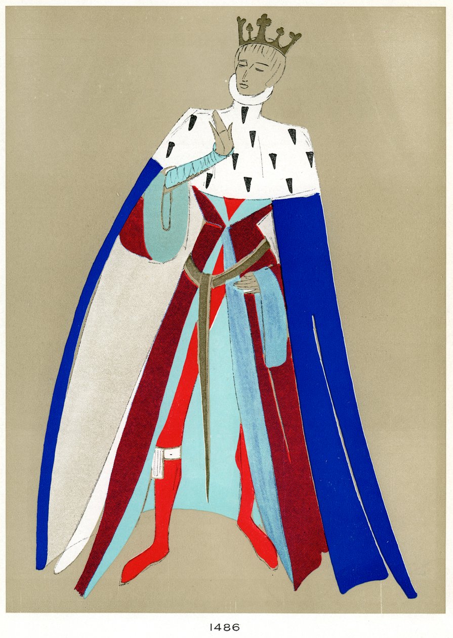 Costume del 1486, inizio-metà XX secolo da Unbekannt