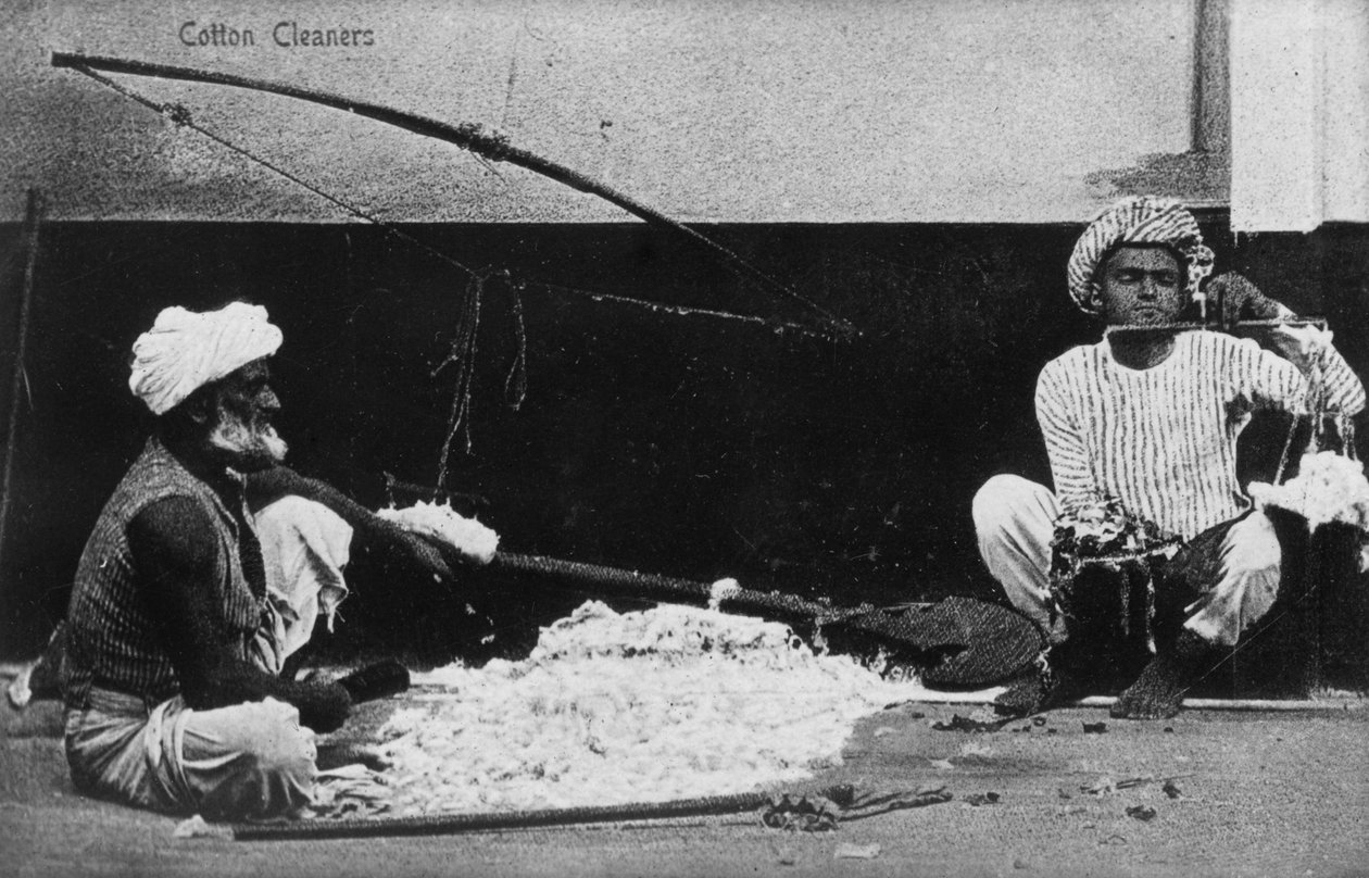 Pulitori di cotone, India da Unbekannt