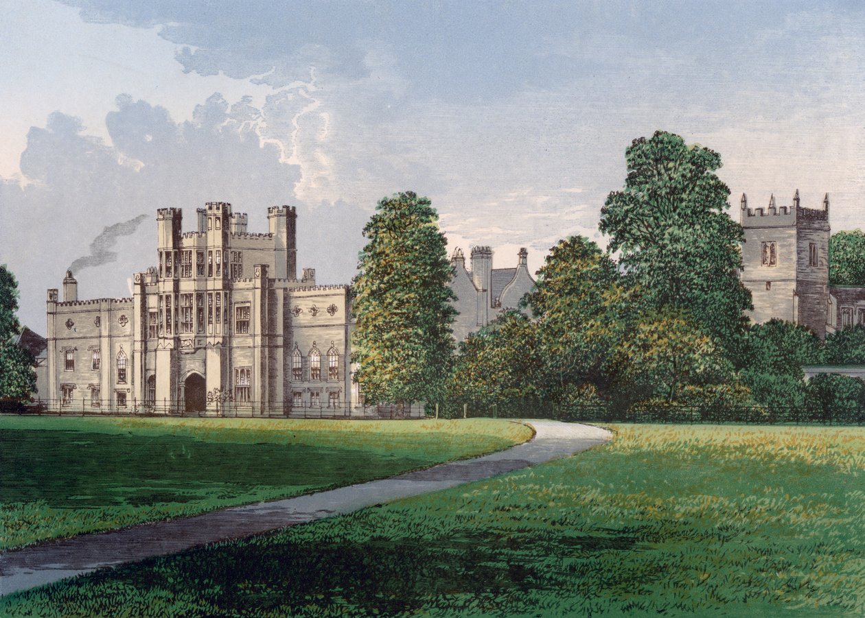 Coughton Court, Warwickshire, fine XIX secolo da Unbekannt