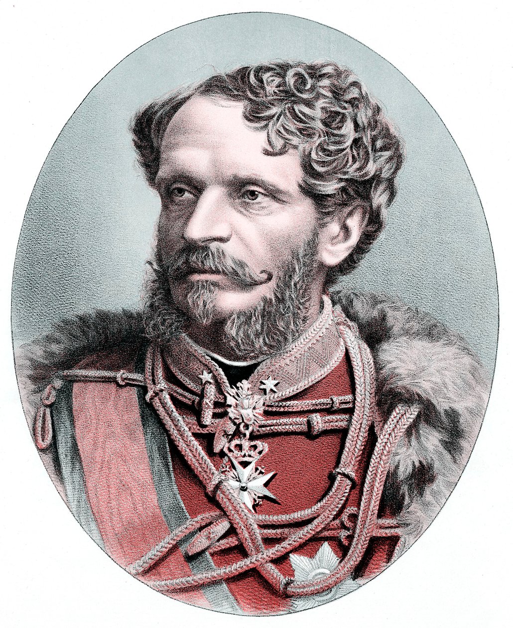 Conte Julius Andrassy, statista ungherese da Unbekannt