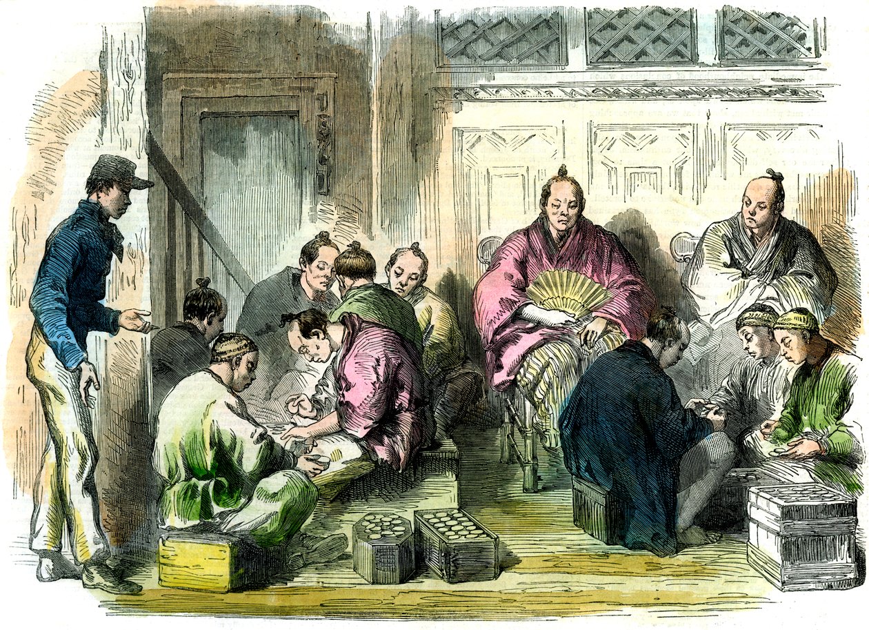 Conteggio del denaro di compensazione per l