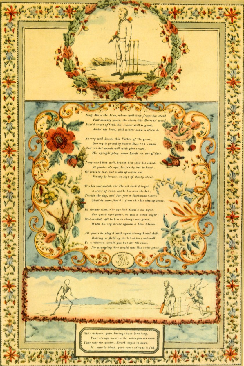 Canzone del grillo in onore di Honest Baxter del Surrey, 1839 da Unbekannt