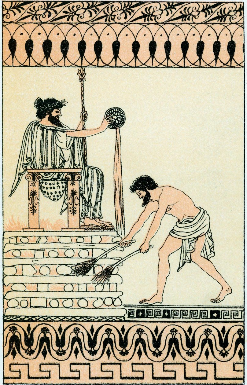 Creso, ultimo re di Lidia dal c560 a.C. da Unbekannt
