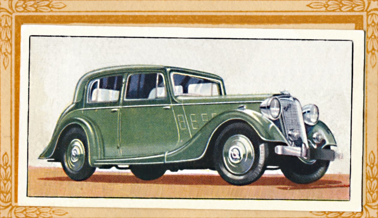 Crossley 10 Regis Saloon, c1936 da Unbekannt