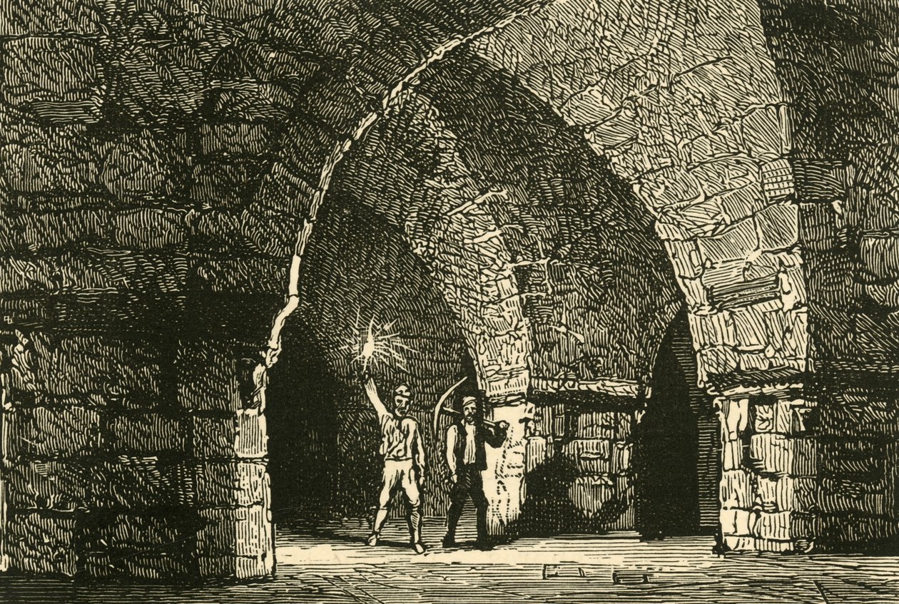 Cripta della Cattedrale di Christ Church, Dublino, fine XIX secolo da Unbekannt