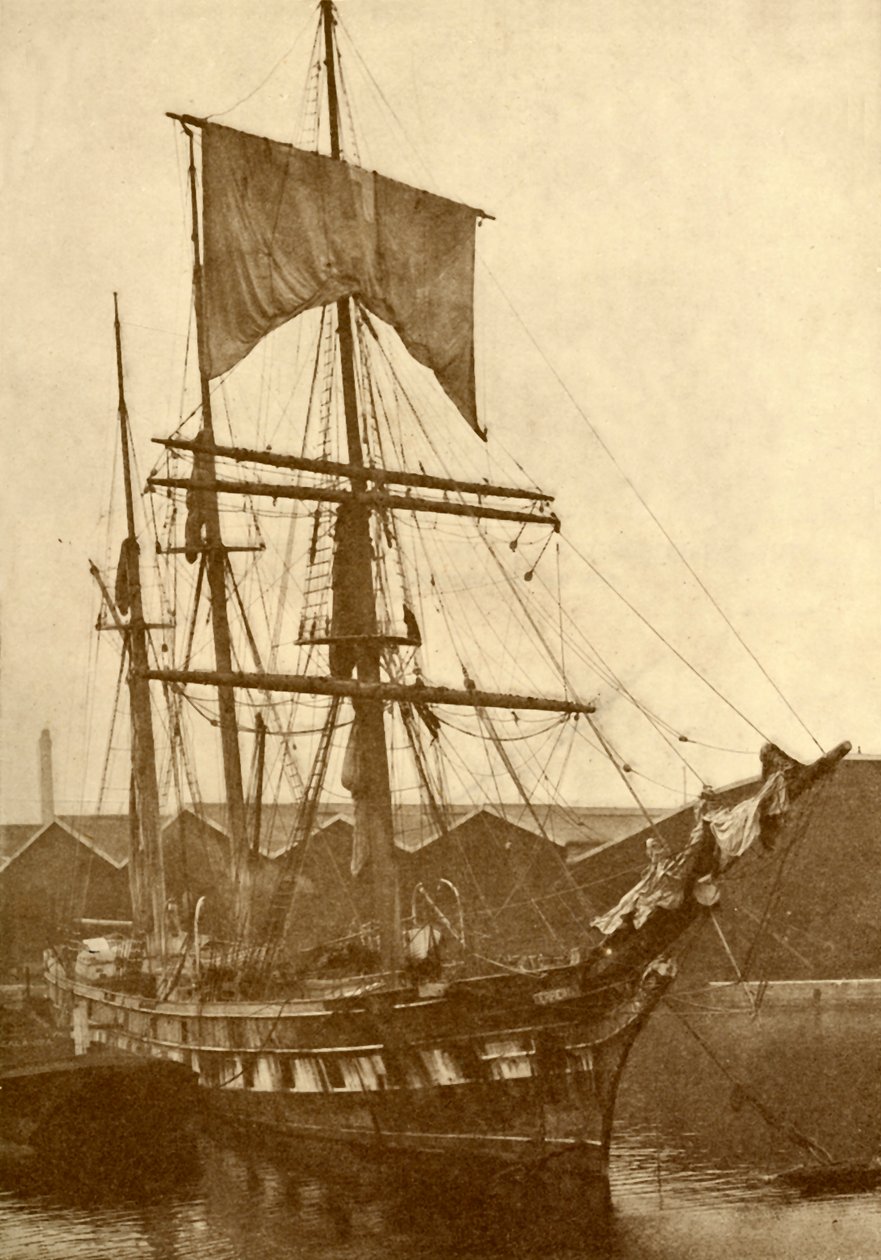 Cutty Sark, il famoso vecchio clipper cinese che ha battuto tutti i record di velocità negli anni Settanta e Ottanta da Unbekannt