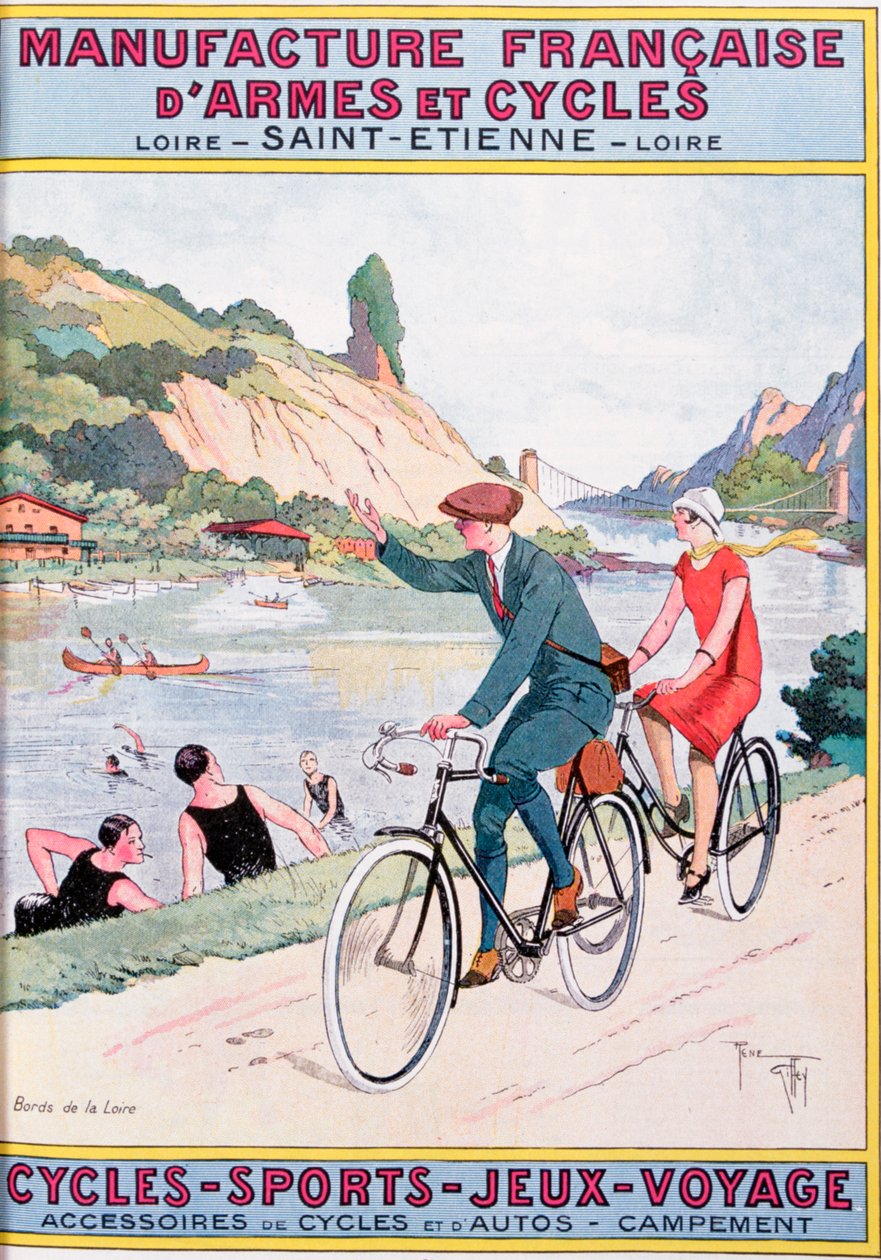 Ciclismo, sport, divertimento, viaggio da Unbekannt