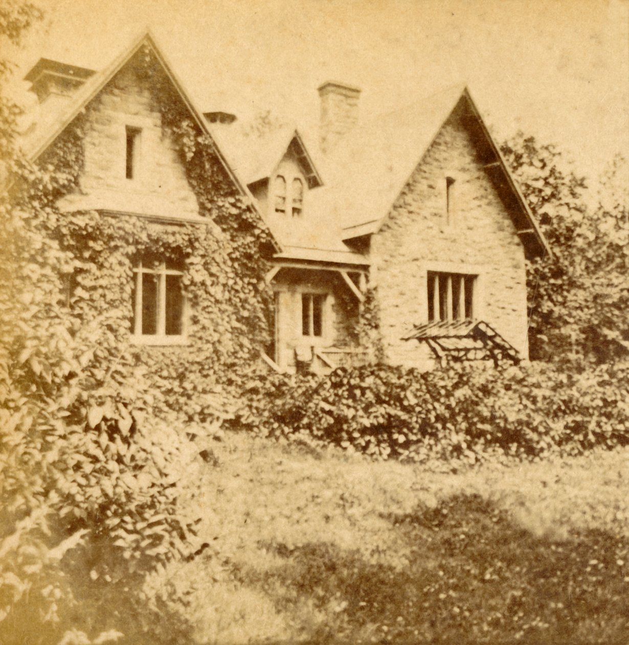 Cottage caseificio, Prospect Park, Brooklyn, N.Y., c1880 da Unbekannt