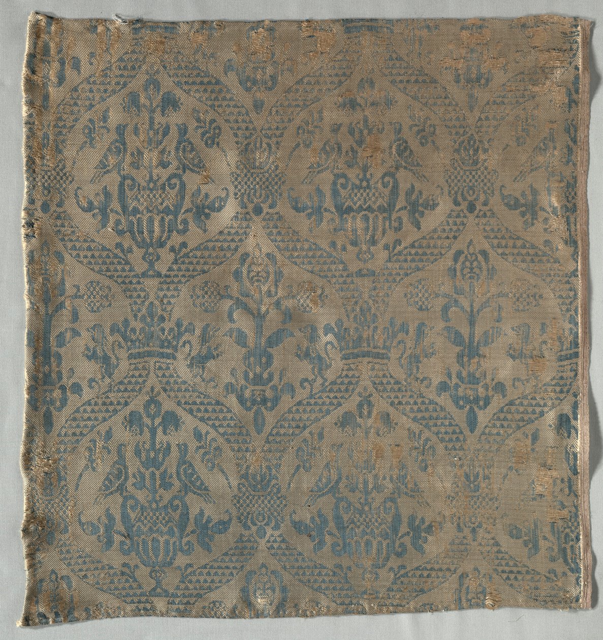 Frammento di damasco, 1500s da Unbekannt