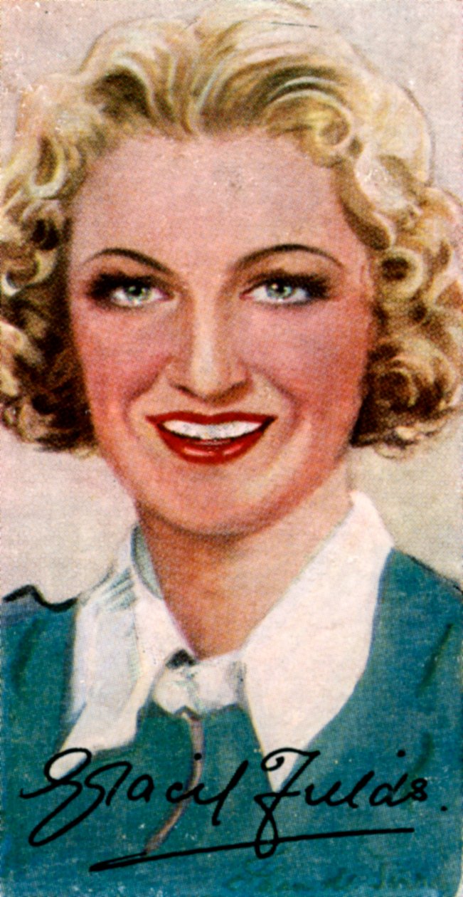 Dame Gracie Fields, cantante e comica inglese, XX secolo da Unbekannt