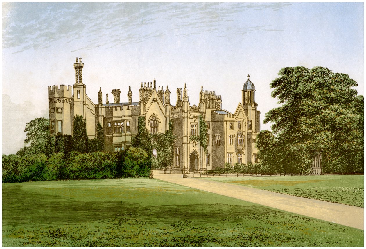 Palazzo Danbury, Essex, residenza del Vescovo di Rochester, c1880 da Unbekannt