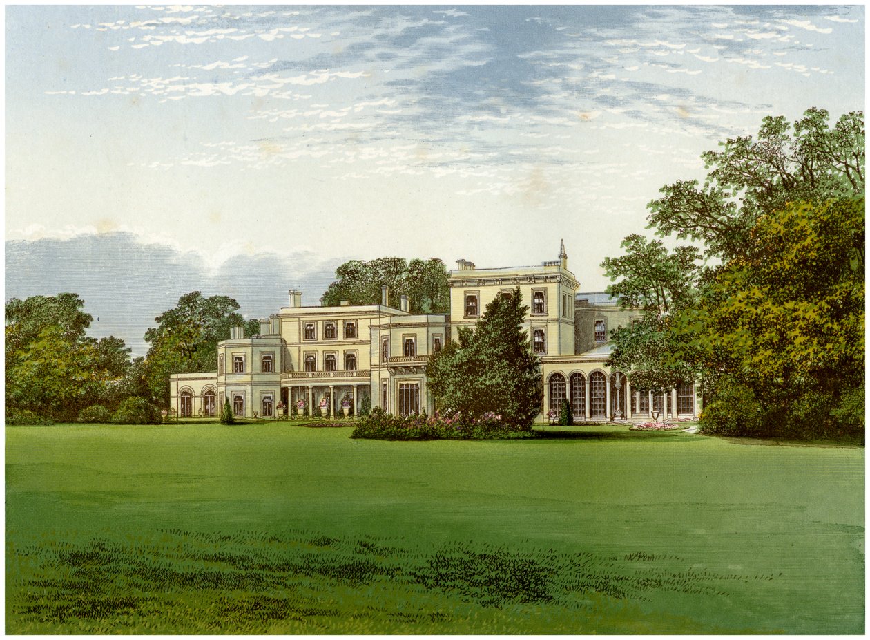 Danesfield House, Buckinghamshire, casa della famiglia Scott-Murray, c1880 da Unbekannt