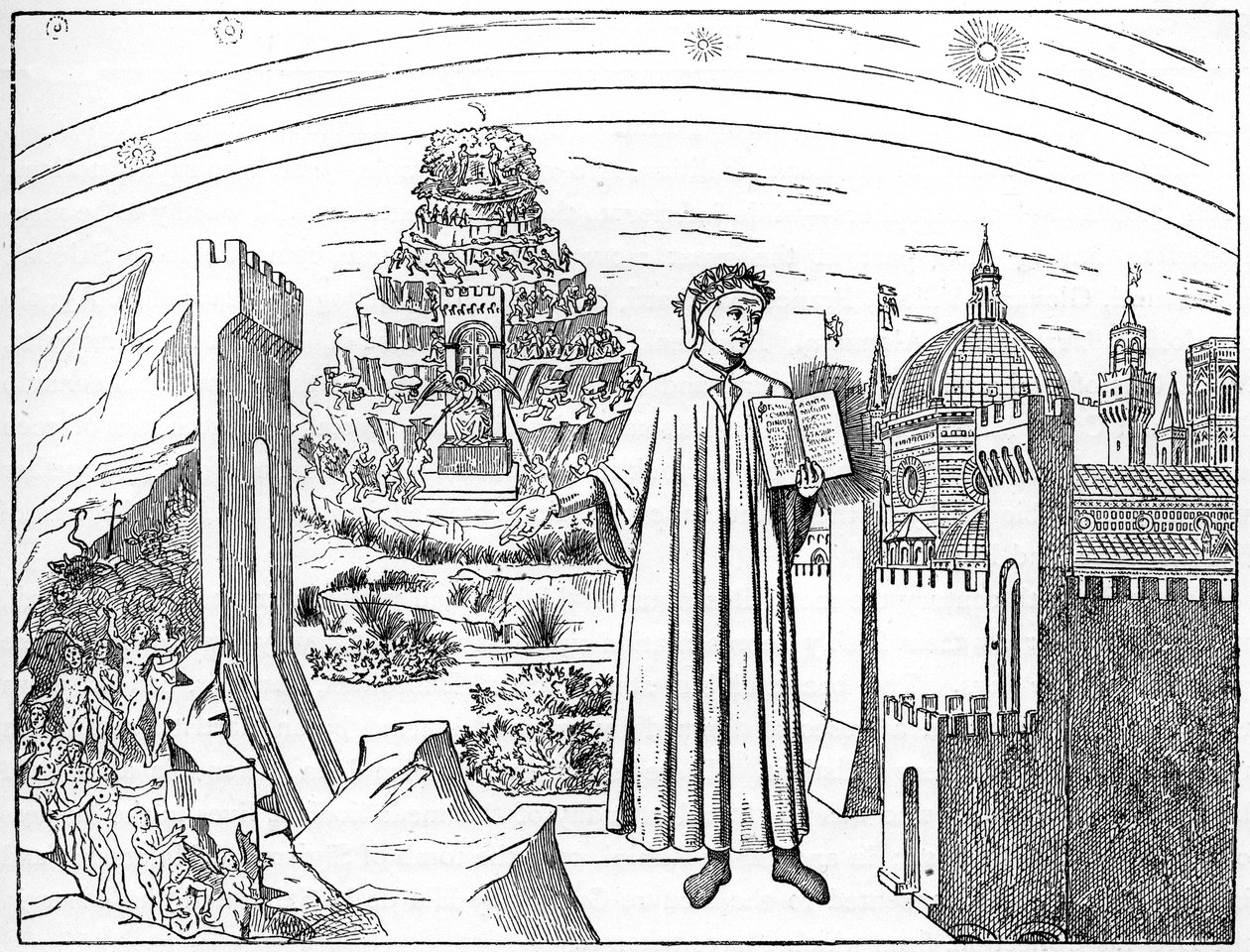 Dante 1265-1321, Firenze e i sette cerchi dell