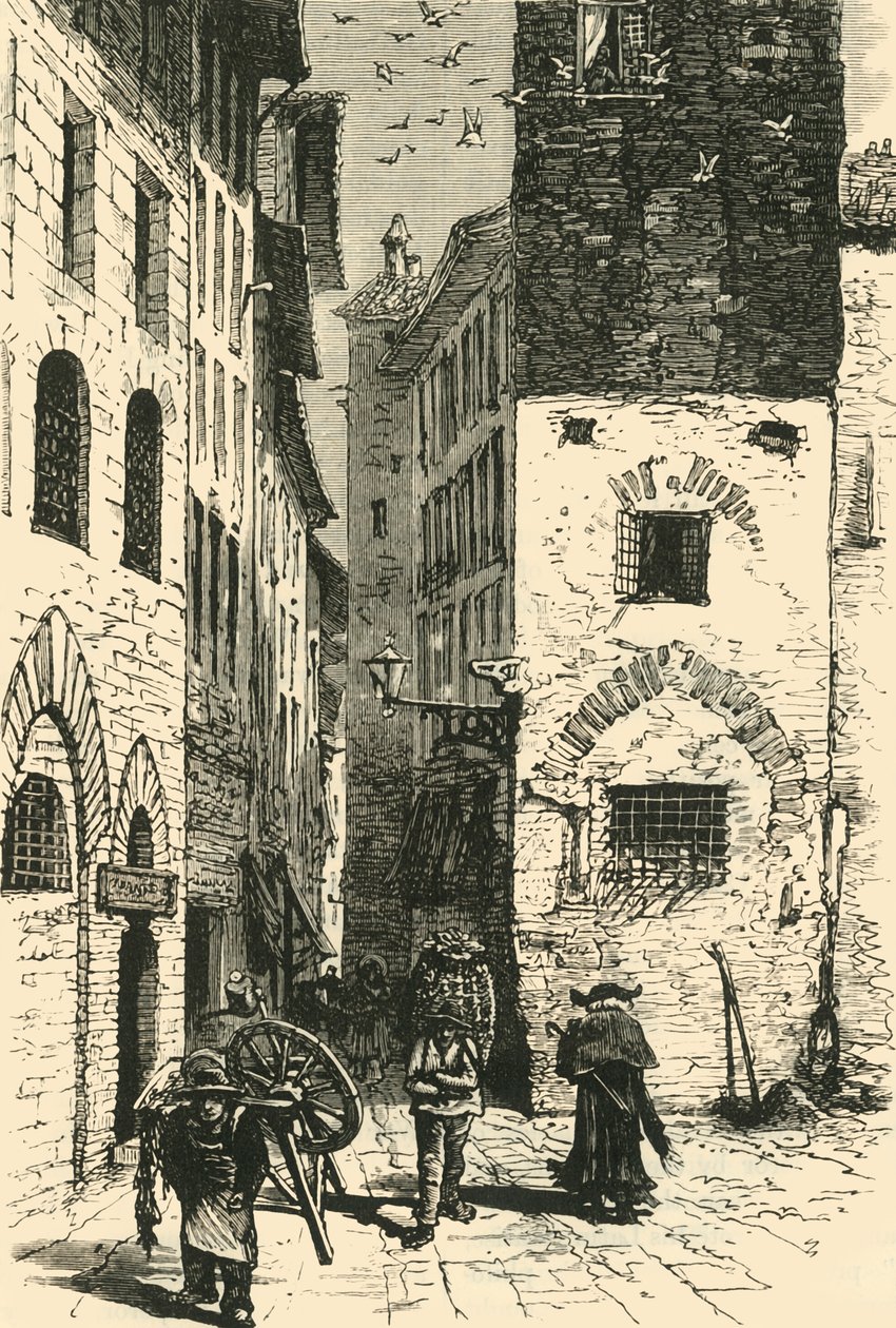Casa di Dante, Firenze, 1890 da Unbekannt