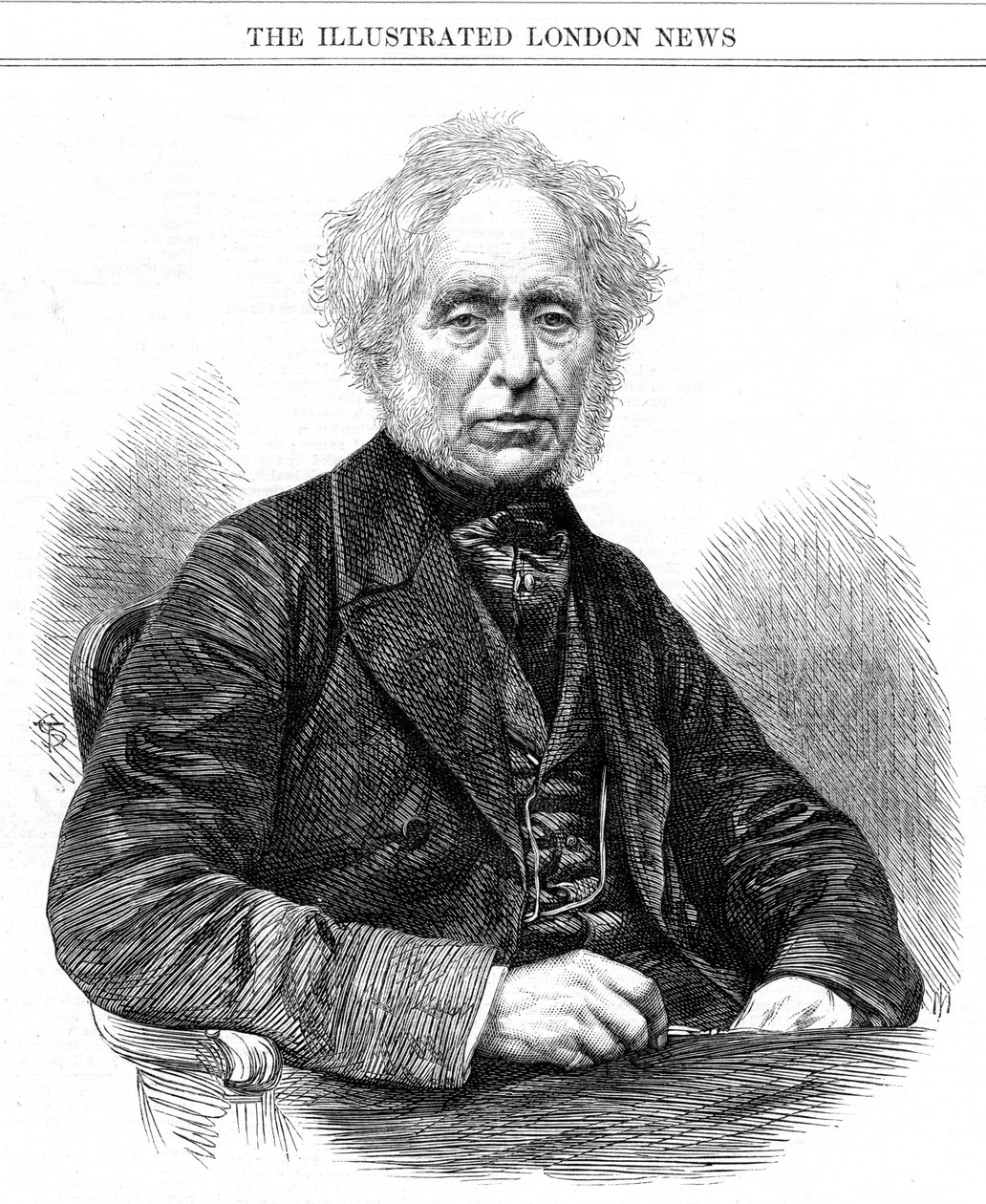 David Brewster, fisico scozzese, 1868 da Unbekannt
